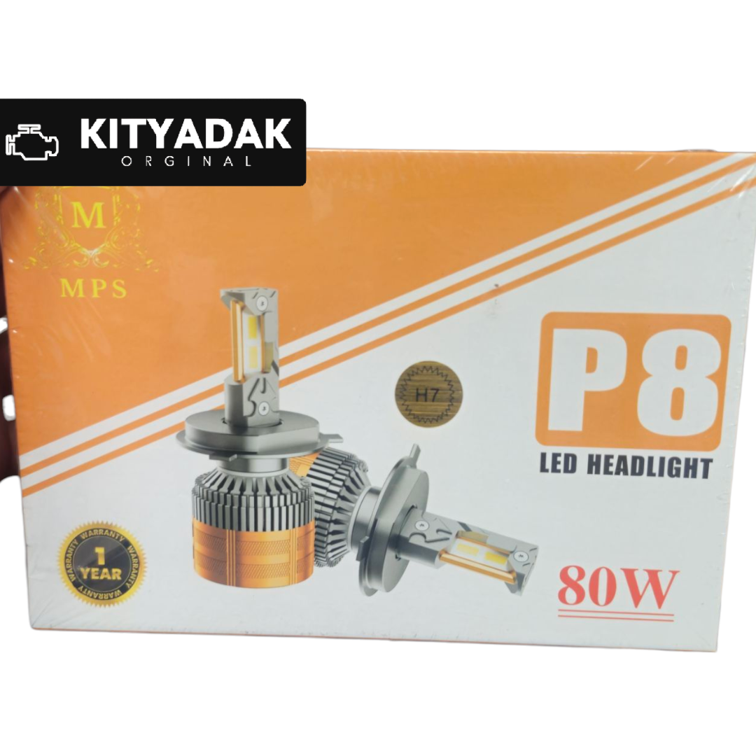 هدلایت p8 اورجینال mps پایه H7