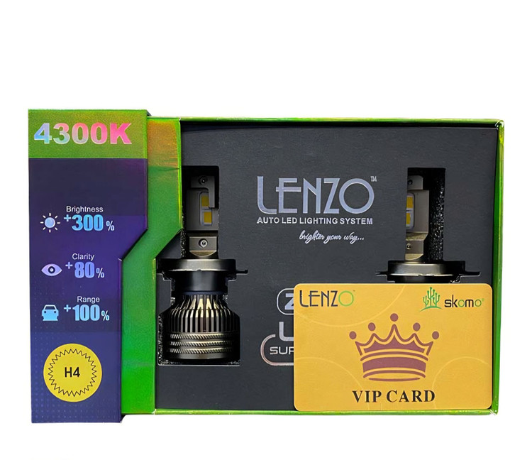 هدلایت ZX.A پایه H7 لنزو Lenzo