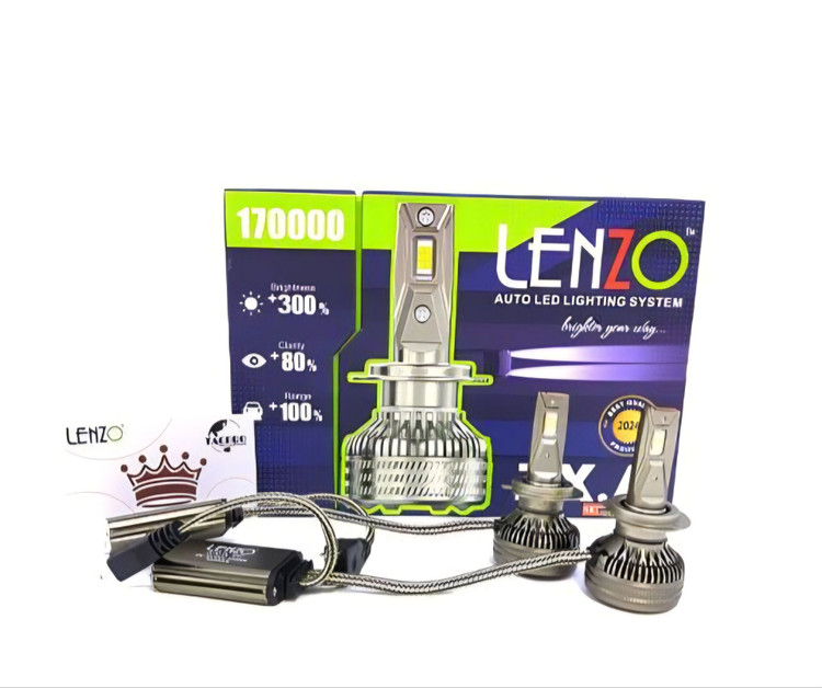 هدلایت ZX.A پایه H7 لنزو Lenzo