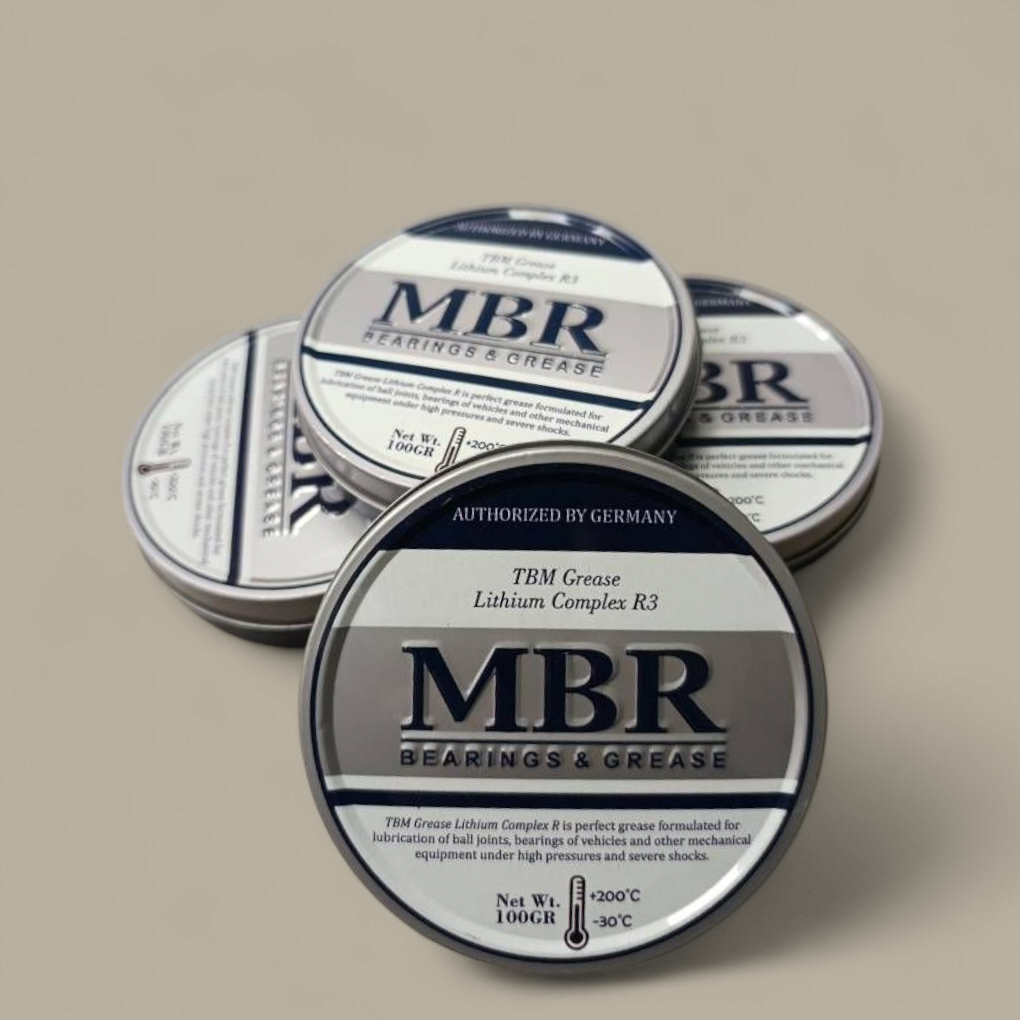 گریس نسوز پایه لیتیوم 100gr کششی سورمه ای (کمپلکس ام بی آر) MBR complex