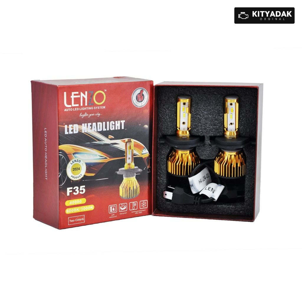 هدلایت F35 دو رنگ مناسب ساینا لنزو Lenzo
